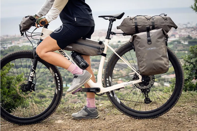 ORTLIEB Dry Pack 12L Rack Top Bag in Grey